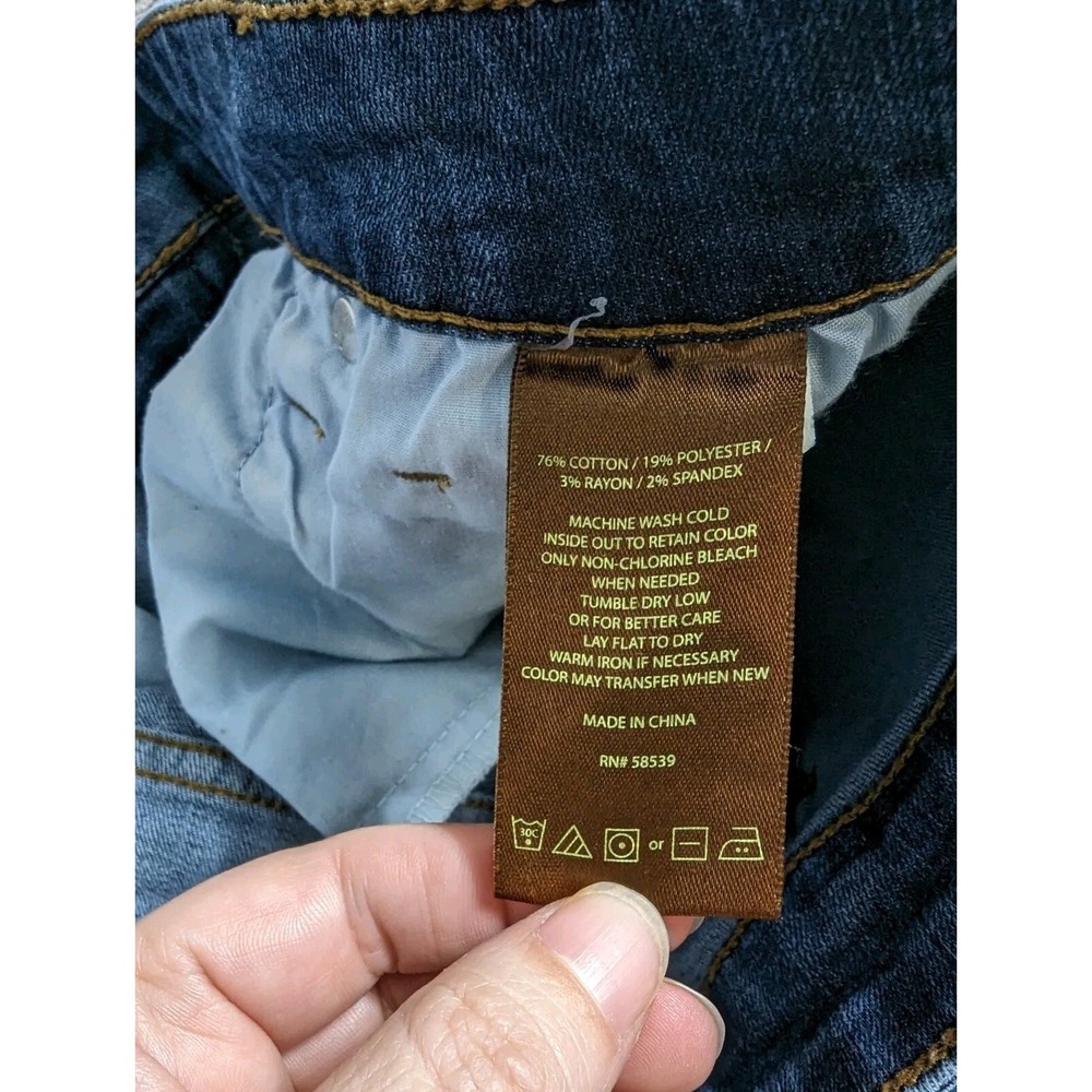 Kut from the Kloth Straight Leg Jeans - Medium Blue Wash - Picture 4 of 14